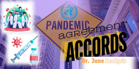 Pandemic Accords Analysis with Dr. June on CD or FlashDrive